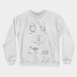 Chain Stitch for Lock Stitch Sewing Machine Vintage Patent Hand Drawing Crewneck Sweatshirt